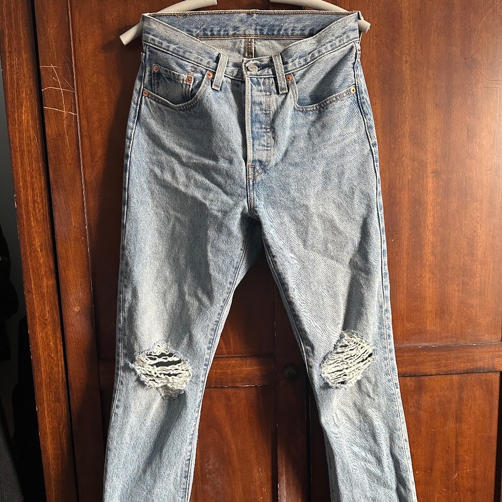 Levi's Women's High-Rise 501 Jeans in Plan to Stay